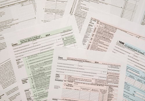 Tax documents required